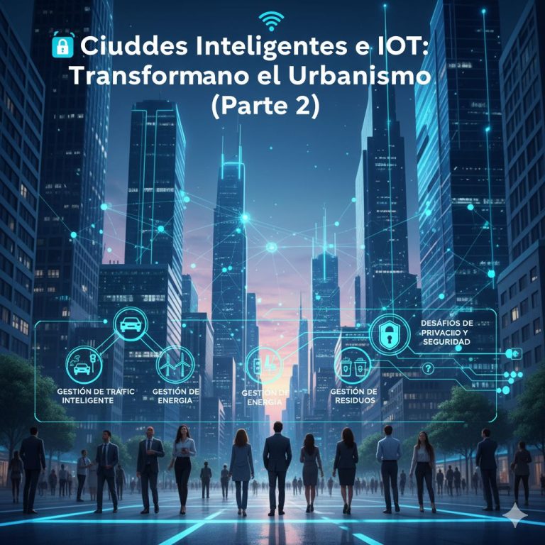 Ciudades Inteligentes e IoT: Transformando el Urbanismo | Parte 2